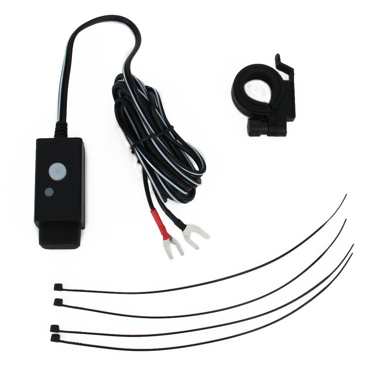 Waterproof Motorcycle USB Phone Charger Adapter with Power Switch 5V Dual Ports Smart Charging Power Socket, for Phone, Tablets, GPS