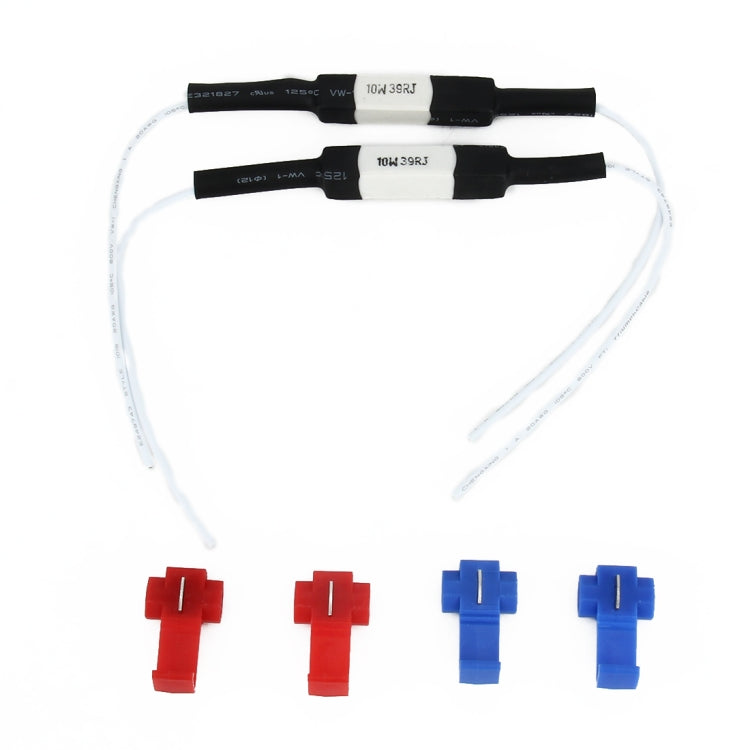 2 PCS High Temperature Resistance Wire 10W 39 Ohm