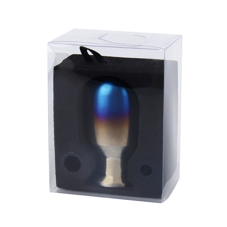 Universal Vehicle Car Blue Gear Shifter Lever Manual Automatic Shift Knob Adapter, Size: 4.2*7.8cm
