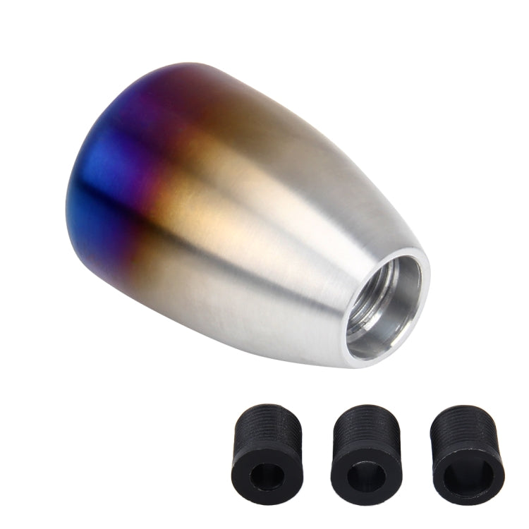 Universal Vehicle Car Blue Gear Shifter Lever Manual Automatic Shift Knob Adapter, Size: 5.8*4cm
