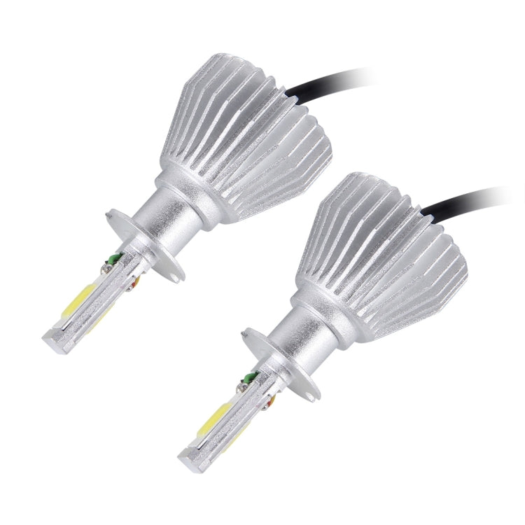 2 PCS H3 32W 2200lm 6000K Car LED Headlight, DC 12V(White Light)