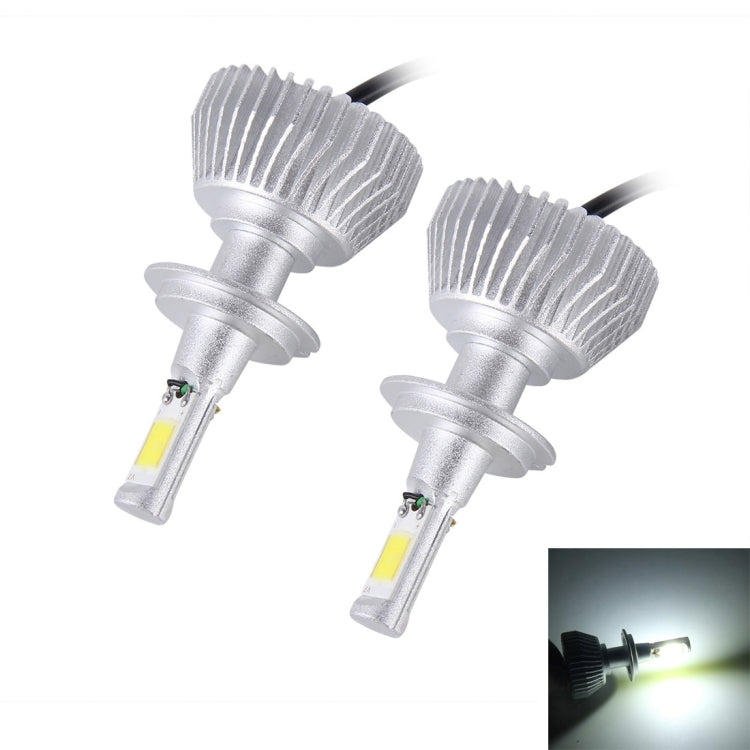 2 PCS H7 32W 2200lm 6000K Car LED Headlight, DC 12V(White Light)