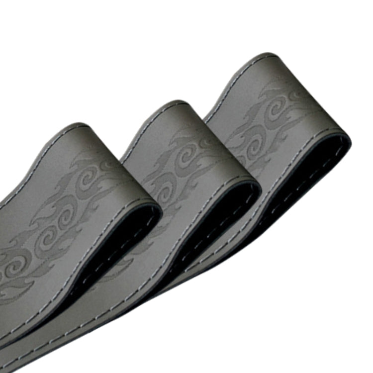 MILI Genuine Leather Hand-stitched Car Adaptation Steering Wheel Cover for 38cm Steering Wheel