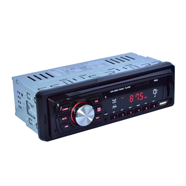 1044 Single Din Car Audio FM Radio Stereo Receiver MP3 Player, Support USB / TF Card
