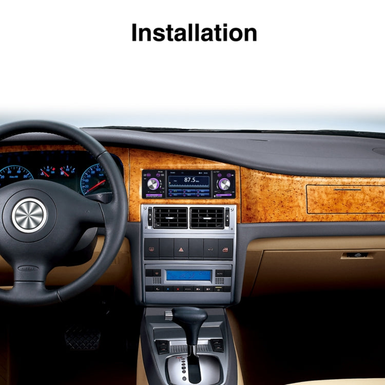 P5128 Single Din 4.1 inch HD Digital Car Stereo Radio MP5 Audio Player, Support FM / Bluetooth / USB / TF / Rear View / AUX