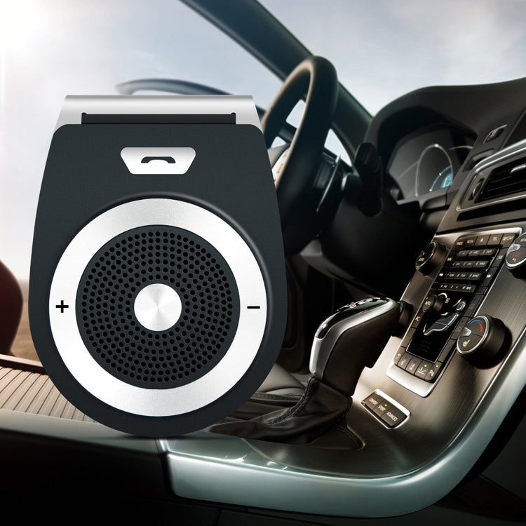 BLS-pro6 Sun Visor Clip Wireless Bluetooth V4.1 Handsfree Car Kit Speaker Speakerphone
