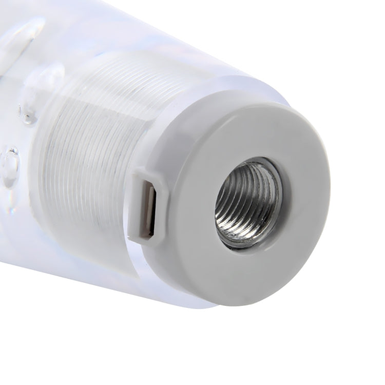 Universal Car Truck Transparent Bubble Colors LED Light Shift Knob Gear Lever Shifter, Length: 20cm