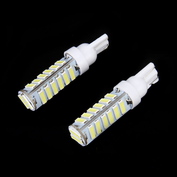 2 PCS T10/W5W/194/501 1.5W 90LM 6000K Car Clearance Lamp Marker Light with 7020 20-SMD LED, DC 12V-24V