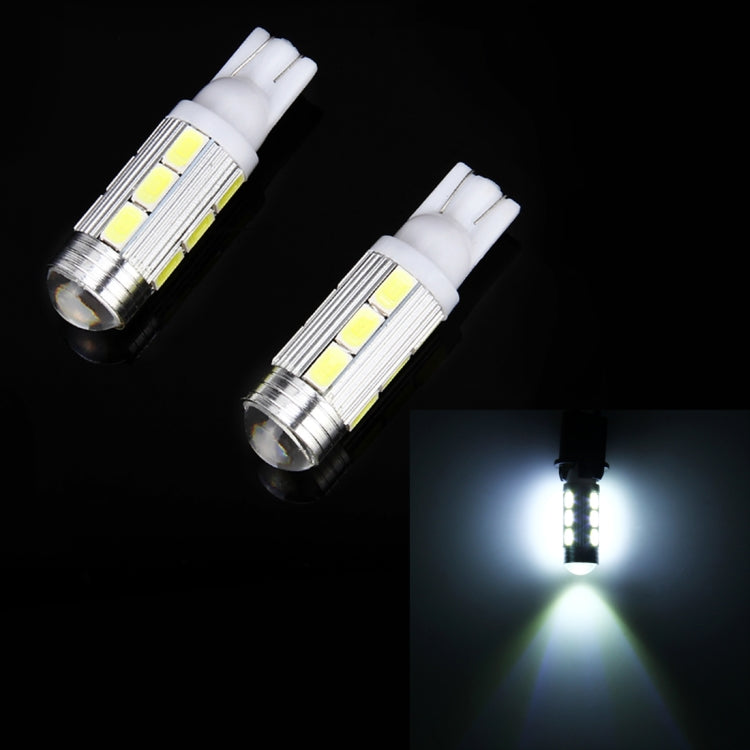 2 PCS T10/W5W/194/501 1.5W 90LM 6000K Car Clearance Lamp Marker Light with 5630 14-SMD LED, DC 12V-24V