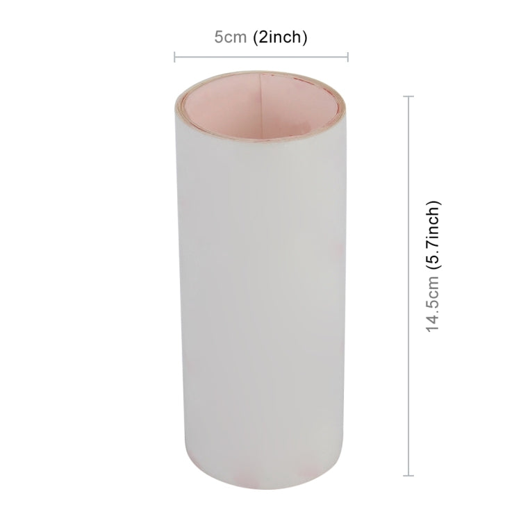 4 PCS Car Front Back Bumper Clear Paint Protection Wrap Vinyl Film, Size: 14*30cm