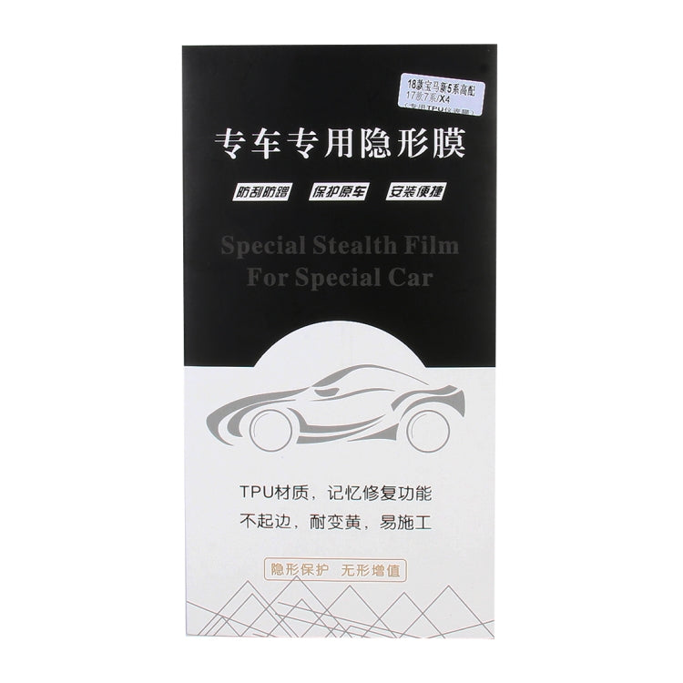 Car Auto Meter Tachometer Protection Clear TPU Film Sticker for 2018 BMW New 5 Series/2017 7 Series/X4