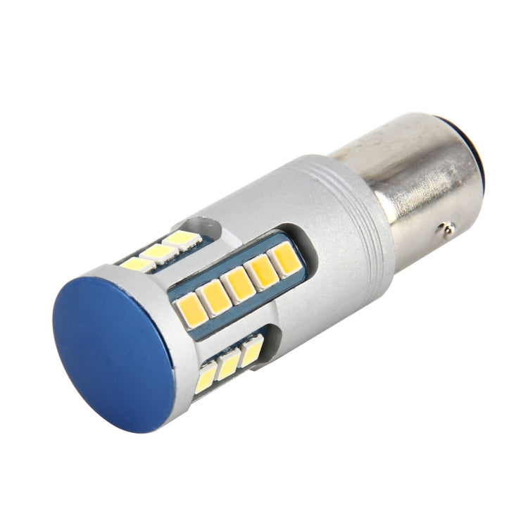 1157/BAY15D DC 12V 6000K 5W 600LM 24LEDs  SMD-2835 Car Auto Brake Light Turn Lights (White Light, Yellow Light)