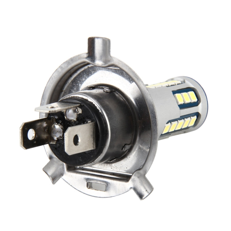 H4 5W 600 LM 6000K Car Fog Light with 24 LEDs SMD-2835 Lamps, DC 12V(White Light)