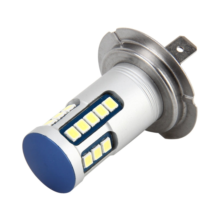 H7 5W 600 LM 6000K Car Fog Light with 24 LEDs SMD-2835 Lamps, DC 12V(White Light)