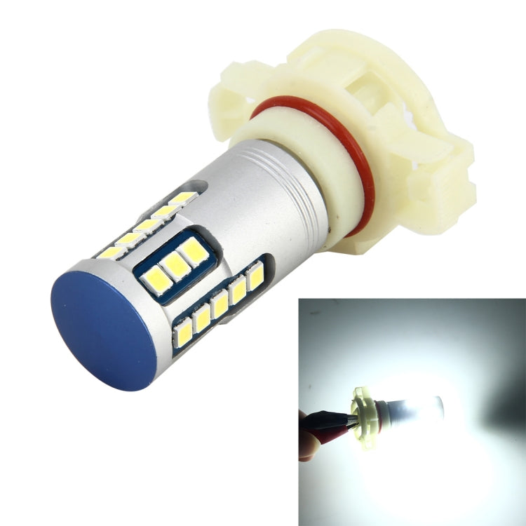 H16 5W 600 LM 6000K Car Fog Light with 24 LEDs SMD-2835 Lamps, DC 12V(White Light)