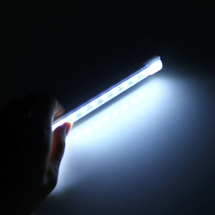 3W 200LM 6000K Single Row Straight LED Work Light Offroad Car Light Truck Light Bar with 26 SMD-50500 LEDs, DC 12V(White Light)