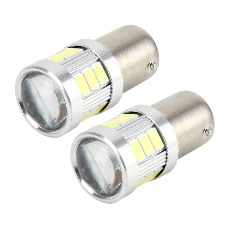 2 PCS 1156/BA15S 4W 250 LM 6000K Car Auto Turn Light  Backup Light Reversing Lights with 18LEDs  SMD-5630 Lamps, DC 10-30V(White Light)
