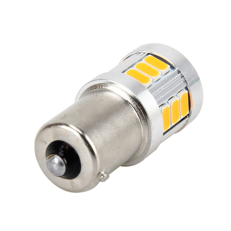 2 PCS 1156/Ba15s 4W 250 LM 6000K Car Auto Turn Light  Backup Lights with 18LEDs  SMD-5630 Lamps, DC 10-30V(Yellow Light)