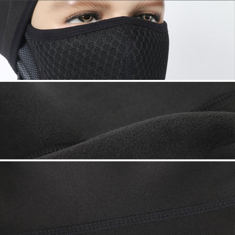 Fleece Warm Headdress Fall and Winter Windproof Hat Outdoor Sports Full Face Riding Masks