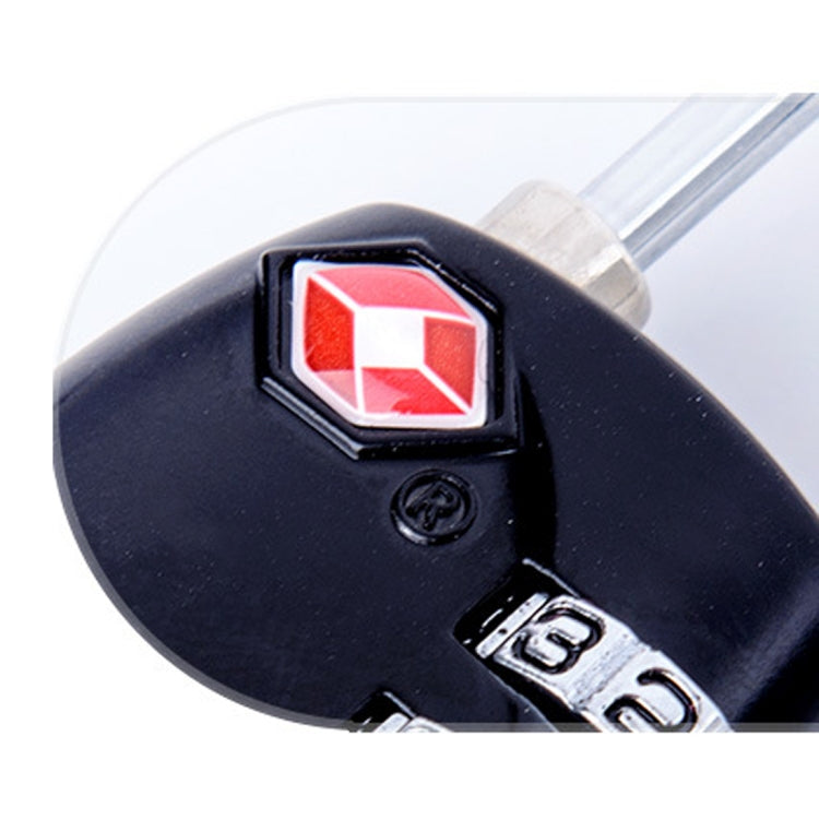 TSA Combination 4 Digits Luggage Travel Suitcase Security Padlock Lock Cable Lock Customs TSA Luggage Metal Lock Password Lock Anti-theft Wire Lock