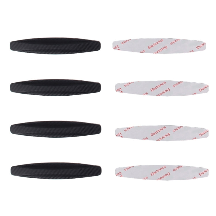 4 PCS Universal Car Door Anti-collision PVC Strip Protection Guards Trims Stickers