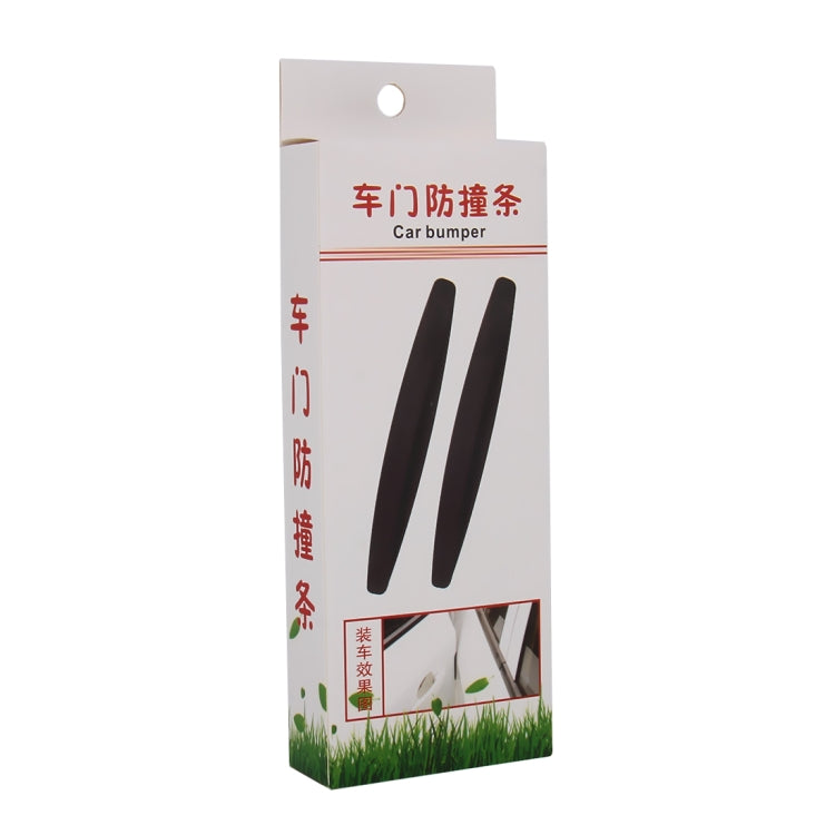 4 PCS Universal Car Door Anti-collision PVC Strip Protection Guards Trims Stickers