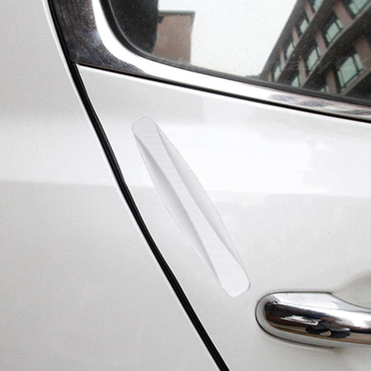 4 PCS Universal Car Door Anti-collision PVC Strip Protection Guards Trims Stickers