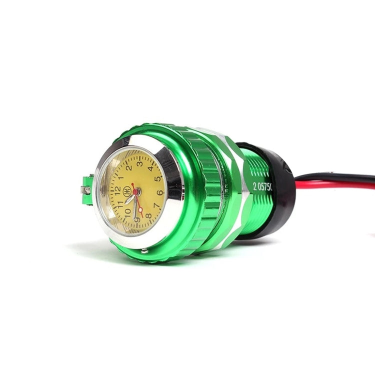 Universal 12V Motorbike USB Phone Vehicle Navigation Charger with a Watch Random Color Delivery