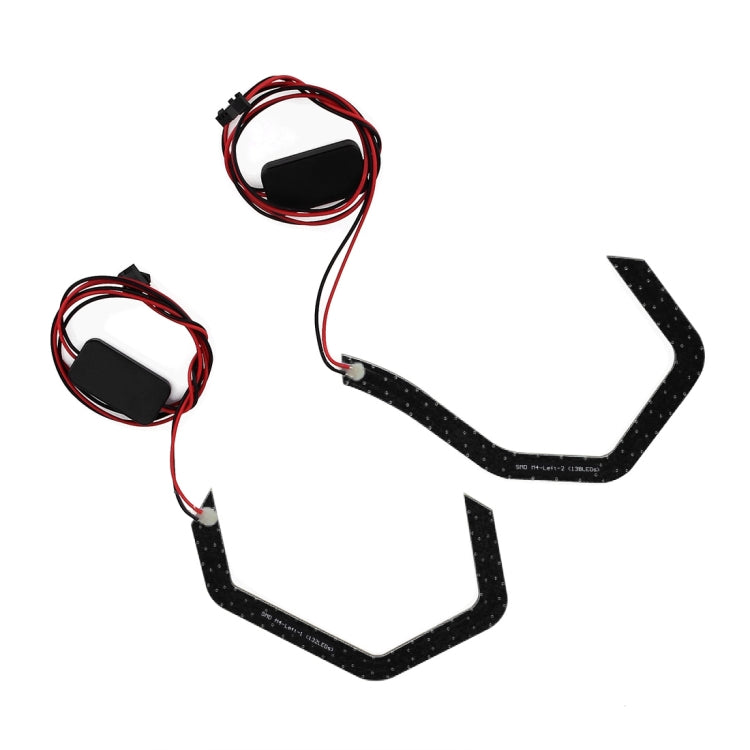 4 PCS 3W 6000K 180LM DC 12V Car Super Bright White Angel Eye Halo Ring Light Lamp for BMW 2/3/4/5 Series F30,F32(335i), F82/F80(M3/M4),M5/E90/E92