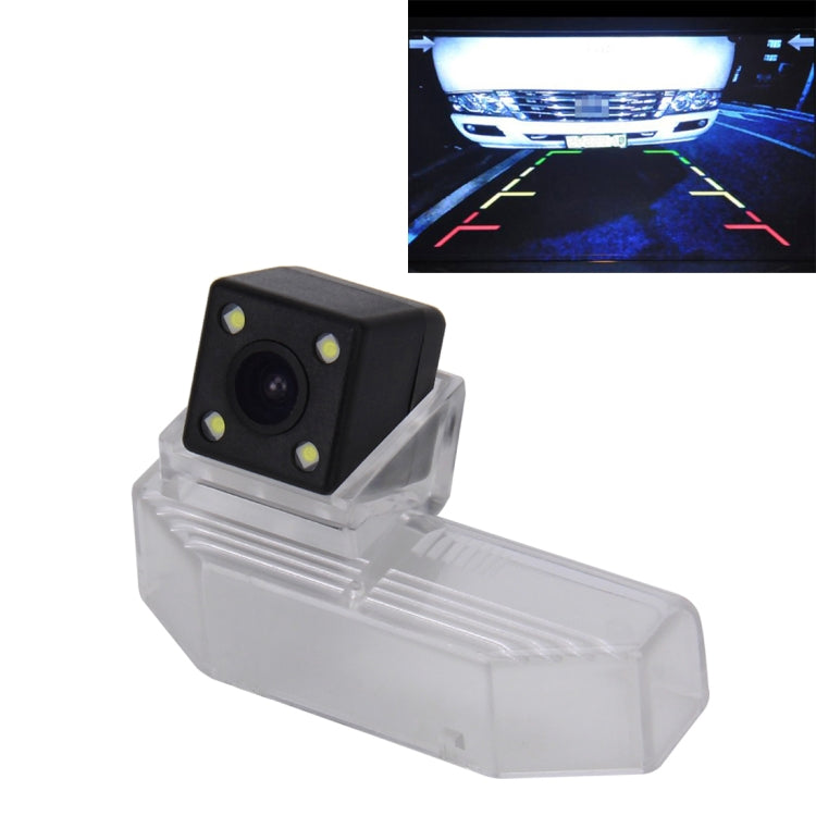 656Ã—492 Effective Pixel Color HD Waterproof Night Vision Wide Angle Car Rear View Reverse Camera With 4 LED Lamps for 2009 Version Mazda6 Rui Yi/2008 Version Mazda RX-8