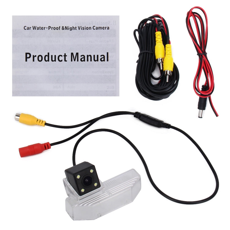 656Ã—492 Effective Pixel Color HD Waterproof Night Vision Wide Angle Car Rear View Reverse Camera With 4 LED Lamps for 2009 Version Mazda6 Rui Yi/2008 Version Mazda RX-8