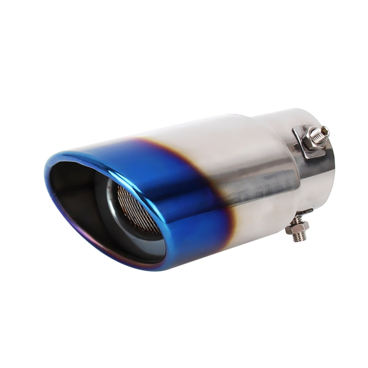 Universal Car Styling Stainless Steel Straight Bolt-on Exhaust Tail Muffler Tip Pipe with Mesh