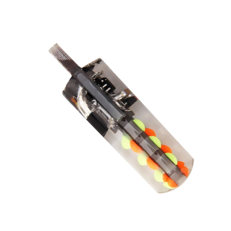 2 PCS W5W 194 T10 Multi Colors COB 12 SMD RGB LED Bulbs with Remote Control Wedge Side Lights License Plate Lamp, DC 12V