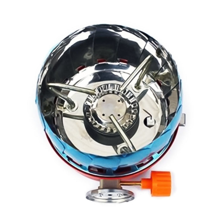 K-203 Portable Collapsible Outdoor Backpacking Camping Stove Butane Propane Burner for Gas Canisters