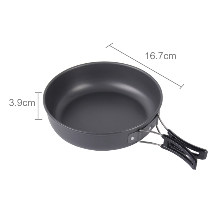 DS-500 Outdoor Camping Ultra Light Weight 15 Piece Cookware Stackable Set
