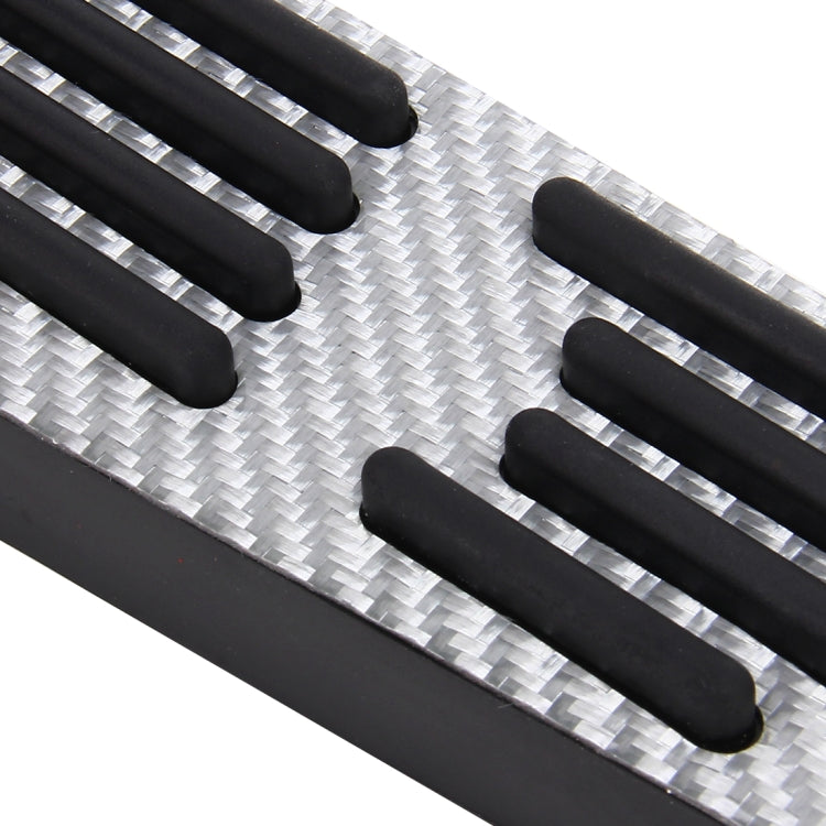 2 in 1 Non-Slip Carbon Fiber Manual Car Truck Foot Pedals Brake Gas Fuel Pad Cover Kit for BMW