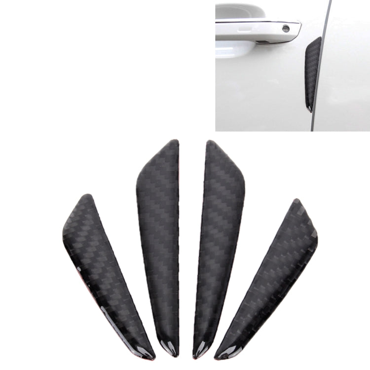 4 in 1 Anti-Scratch Carbon Fiber Universal Auto Door Side Edge Protection Guard Trim Sticker