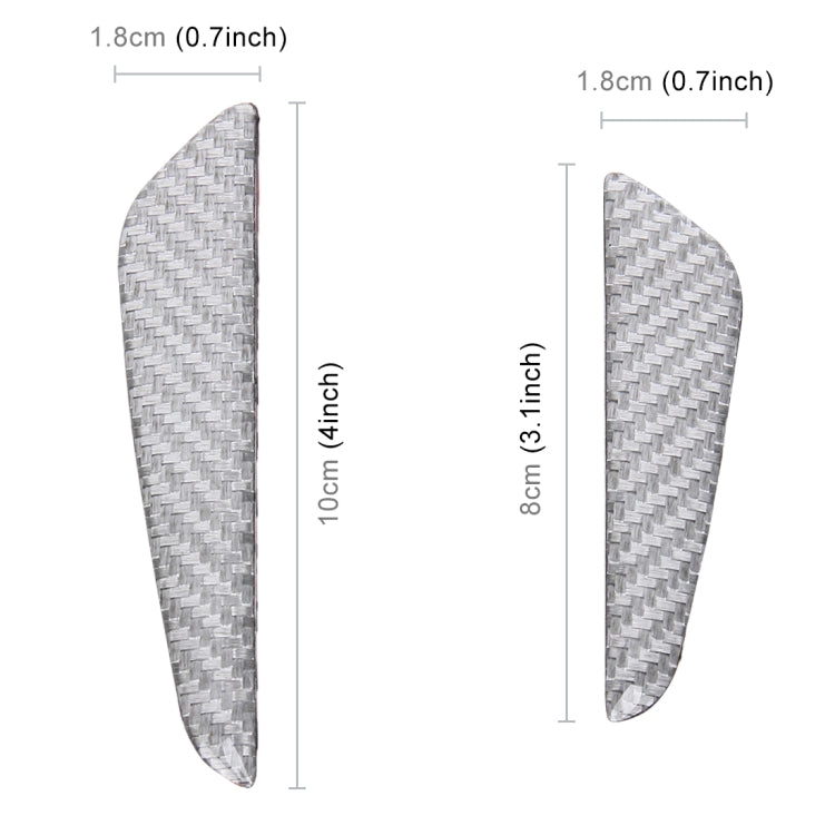 4 in 1 Anti-Scratch Carbon Fiber Universal Auto Door Side Edge Protection Guard Trim Sticker