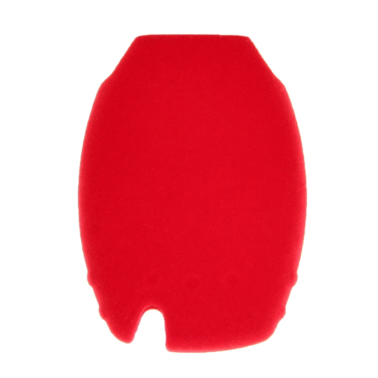 Car Remote Key Holder Flannel TPU Protective Case for Mercedes-Benz 2007 C, E, S, CLA, CLS, GLK, CLK, SLK