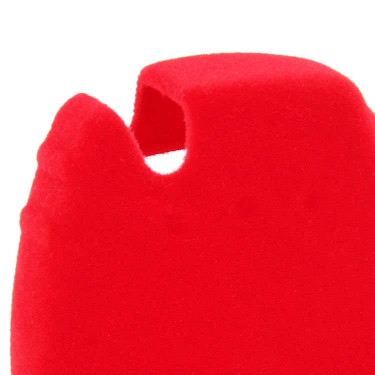 Car Remote Key Holder Flannel TPU Protective Case for Mercedes-Benz 2007 C, E, S, CLA, CLS, GLK, CLK, SLK