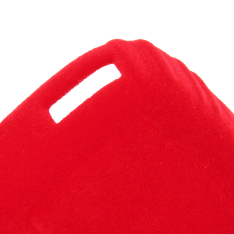 Car Remote Key Holder Flannel TPU Protective Case for Toyota 2018 Camry, Prado(Red)