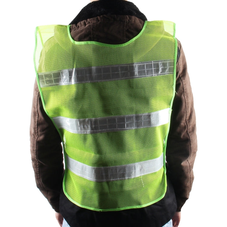 Reflective Fluorescent Vest Safty Cloth Driving School Construction Traffic Safty Warning Working Cloth