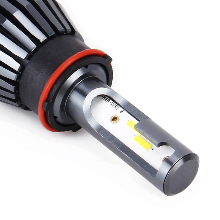 Motorcycle Headlights 30W 6000K 2100LM Bright White LED Bulbs Lamp, DC 9-36V