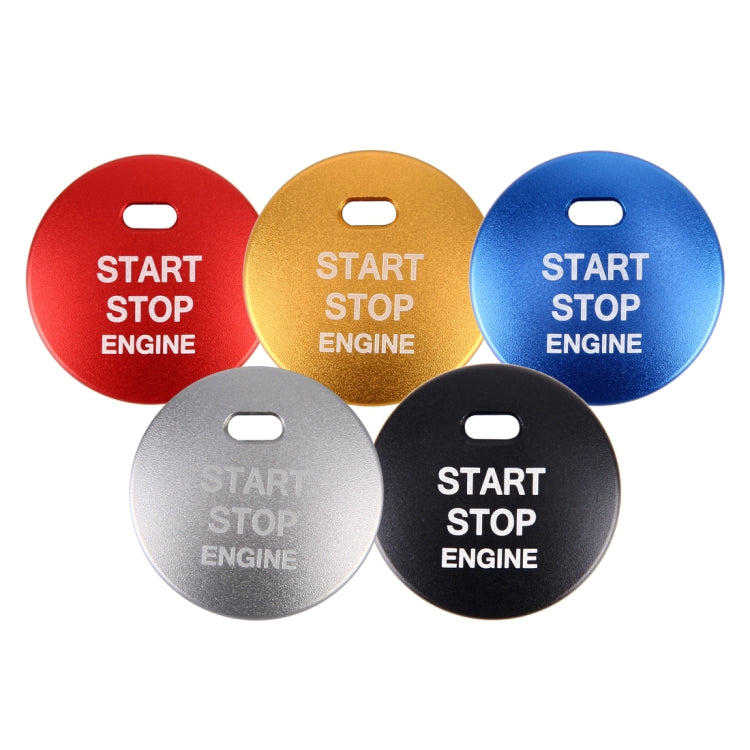 3D Aluminum Alloy Engine Start Stop Push Button Cover Trim Decorative Sticker for Mazda