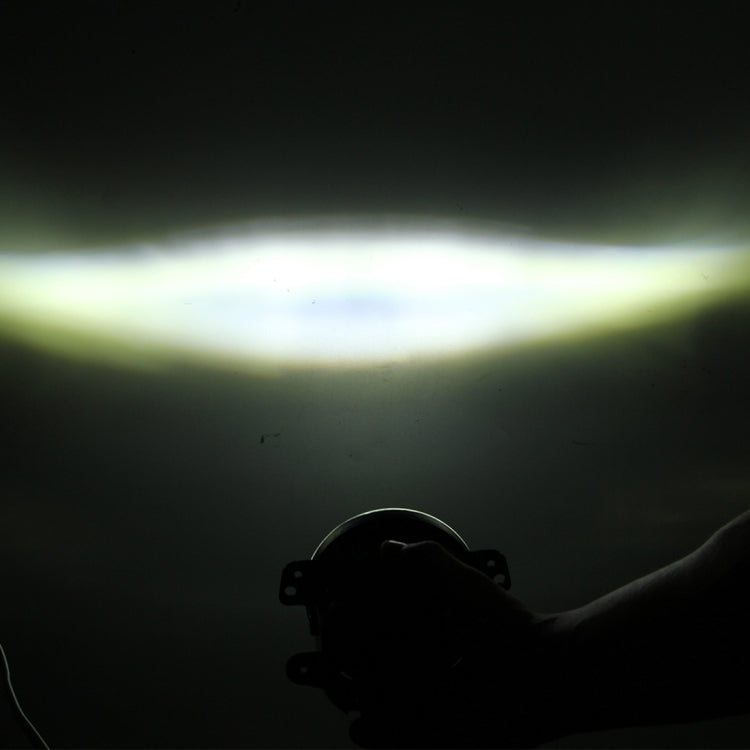 2 PCS IP67 Waterproof 30W 6500-7000K 2300LM 4 inch CREE 6-LED Lamp Driving Fog Lights with Angel Eyes for Jeep Wrangler