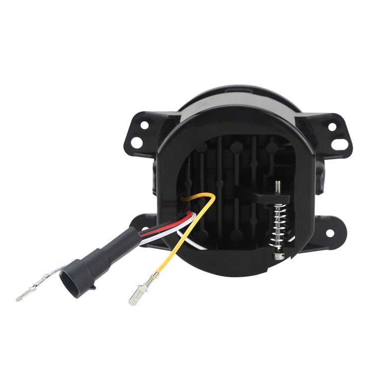 2 PCS IP67 Waterproof 30W 6500-7000K 2300LM 4 inch CREE 6-LED Lamp Driving Fog Lights with Angel Eyes for Jeep Wrangler