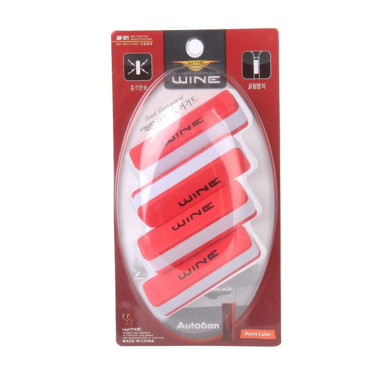 4 PCS AW-D11 Car Styling Anti-collision Sticker