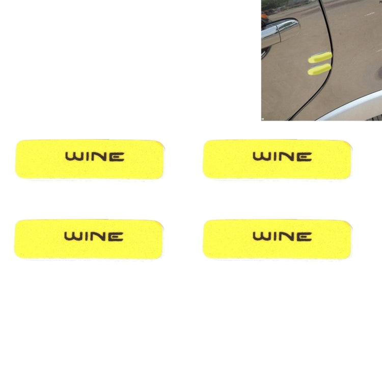 4 PCS AW-D11 Car Styling Anti-collision Sticker