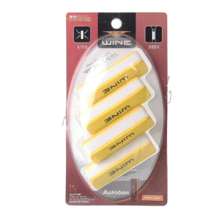 4 PCS AW-D11 Car Styling Anti-collision Sticker