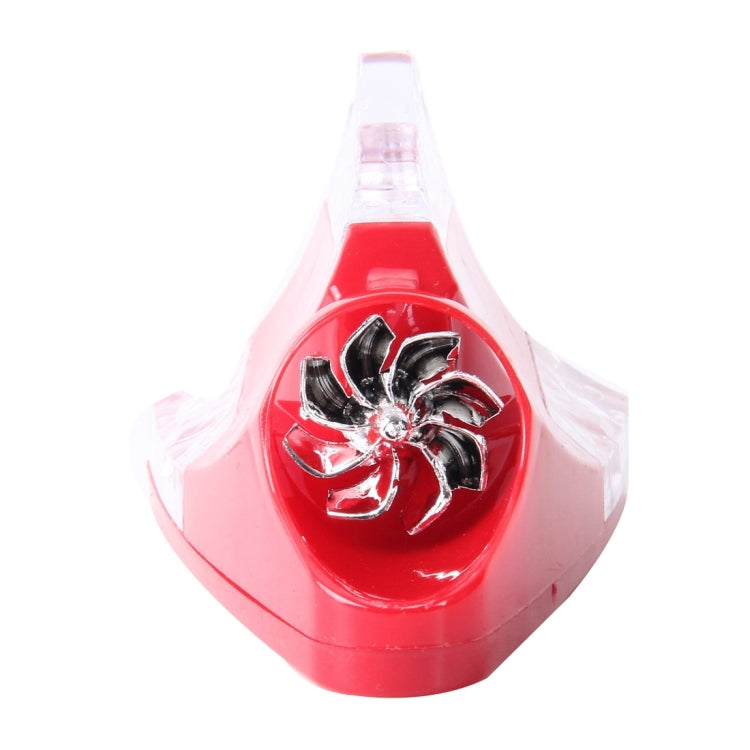 CB-073 Colorful Warning Light Wind Power Shark Fin Antenna Car Decoration